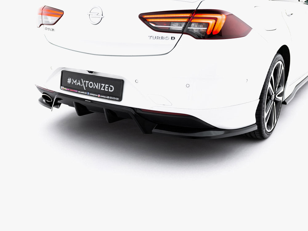 Maxton Design Rear Splitter (Vertical Bars) Opel Insignia OPC-Line Mk2