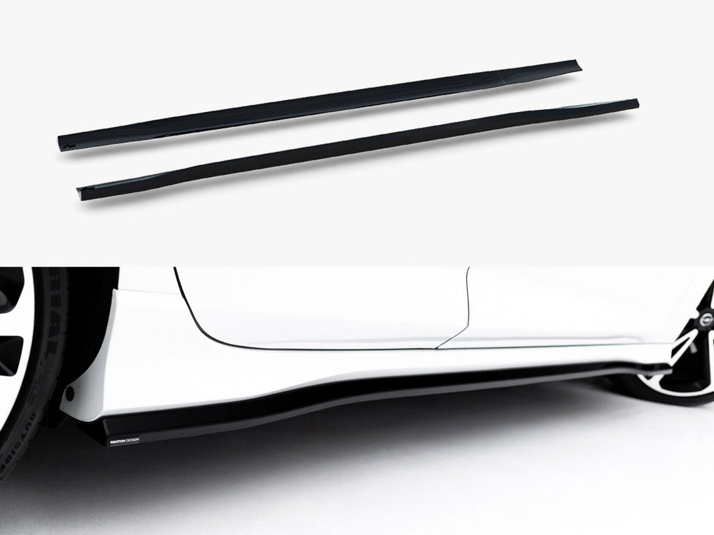 Maxton Design Side Skirt Diffusers Opel Insignia OPC-Line Mk2