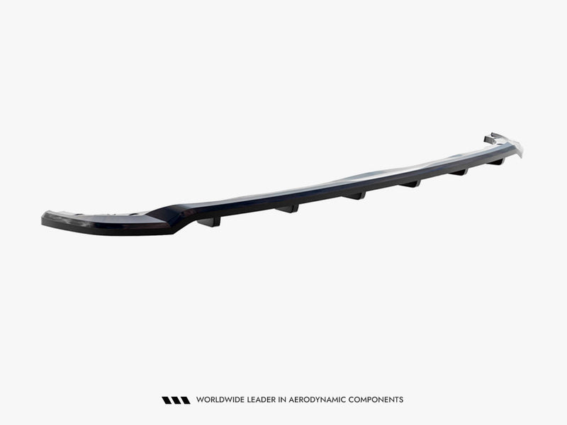 Maxton Design Rear Splitter (Vertical Bars) Opel Corsa - e F (Mk6)