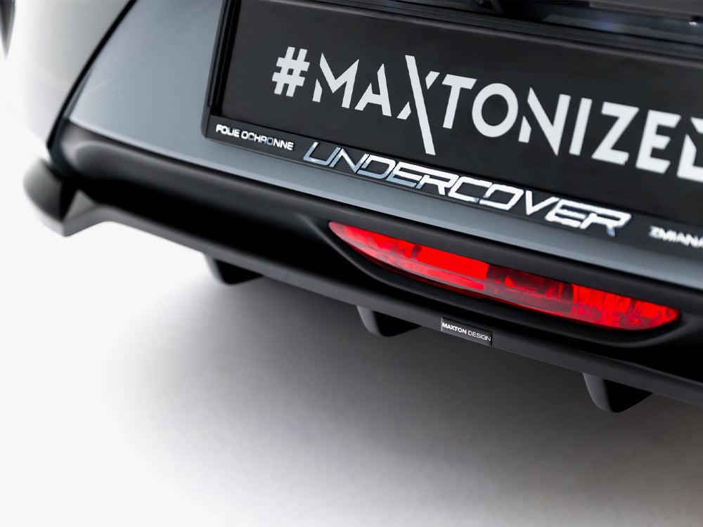 Maxton Design Rear Splitter (Vertical Bars) Opel Corsa F Facelift (Mk6 Facelift)