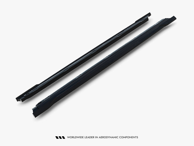 Maxton Design Side Skirt Diffusers Opel Corsa F Facelift (Mk6 Facelift)