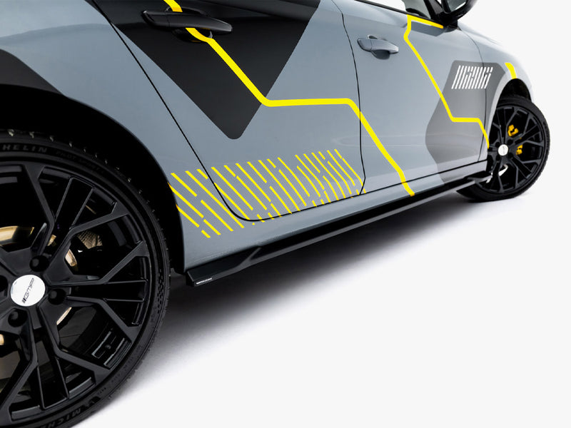 Maxton Design Side Skirt Diffusers Opel Corsa F Facelift (Mk6 Facelift)