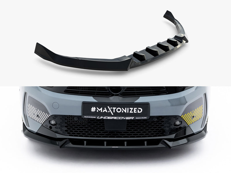 Maxton Design Front Splitter Opel Corsa F Facelift (Mk6 Facelift)