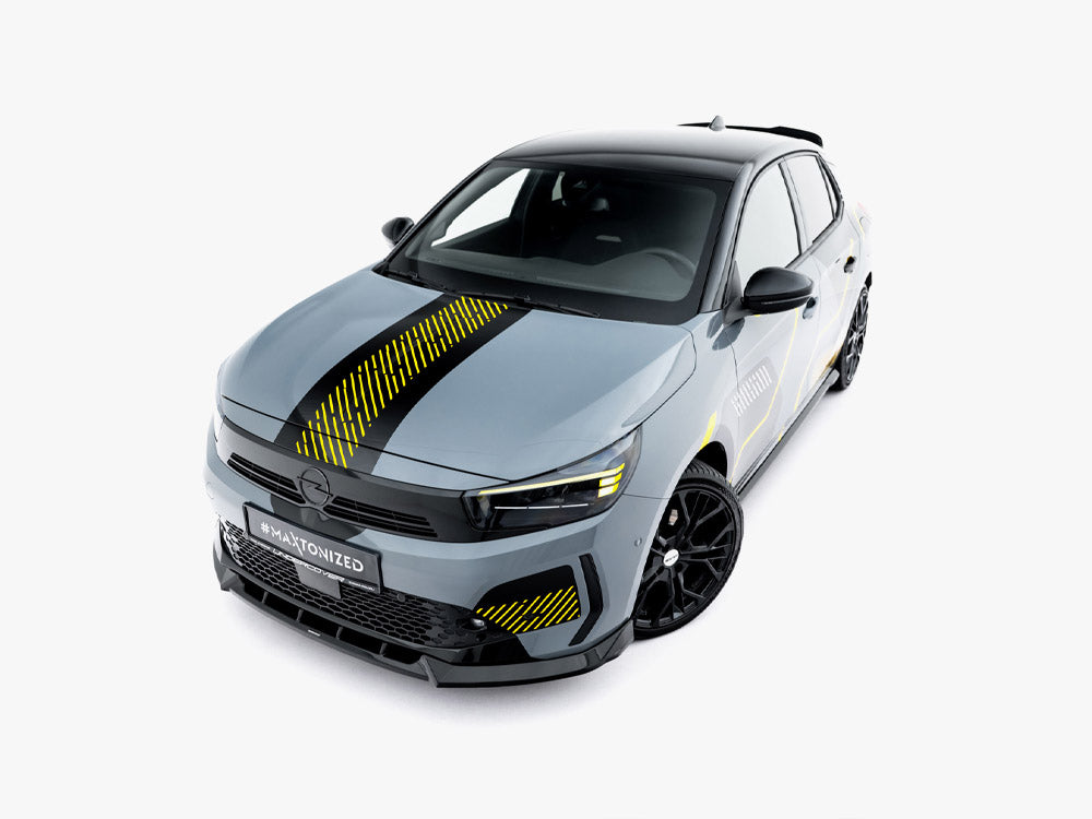 Maxton Design Front Splitter Opel Corsa F Facelift (Mk6 Facelift)