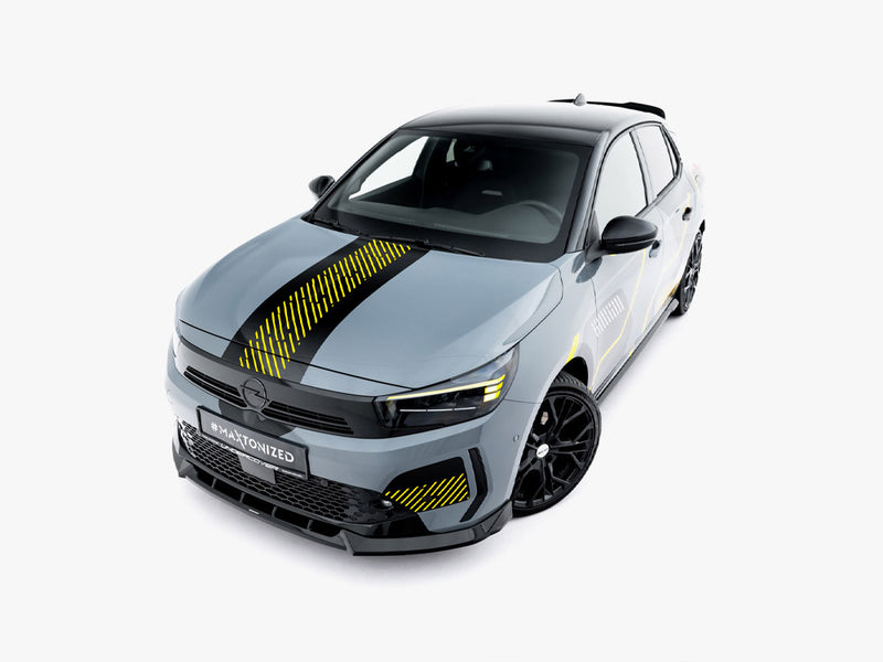 Maxton Design Front Splitter Opel Corsa F Facelift (Mk6 Facelift)