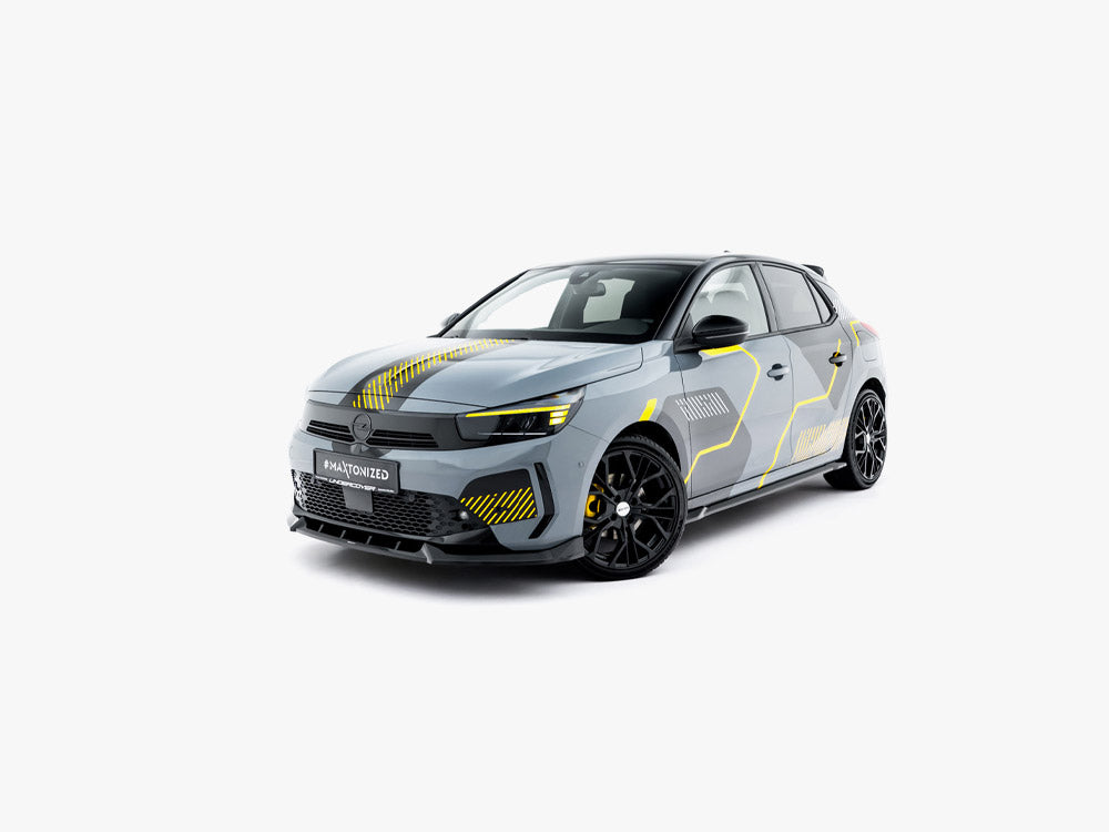 Maxton Design Front Splitter Opel Corsa F Facelift (Mk6 Facelift)