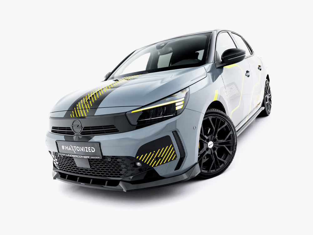 Maxton Design Front Splitter Opel Corsa F Facelift (Mk6 Facelift)