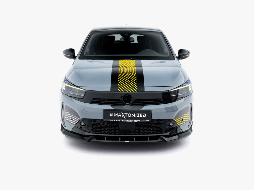 Maxton Design Front Splitter Opel Corsa F Facelift (Mk6 Facelift)