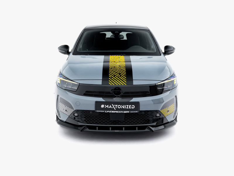 Maxton Design Front Splitter Opel Corsa F Facelift (Mk6 Facelift)