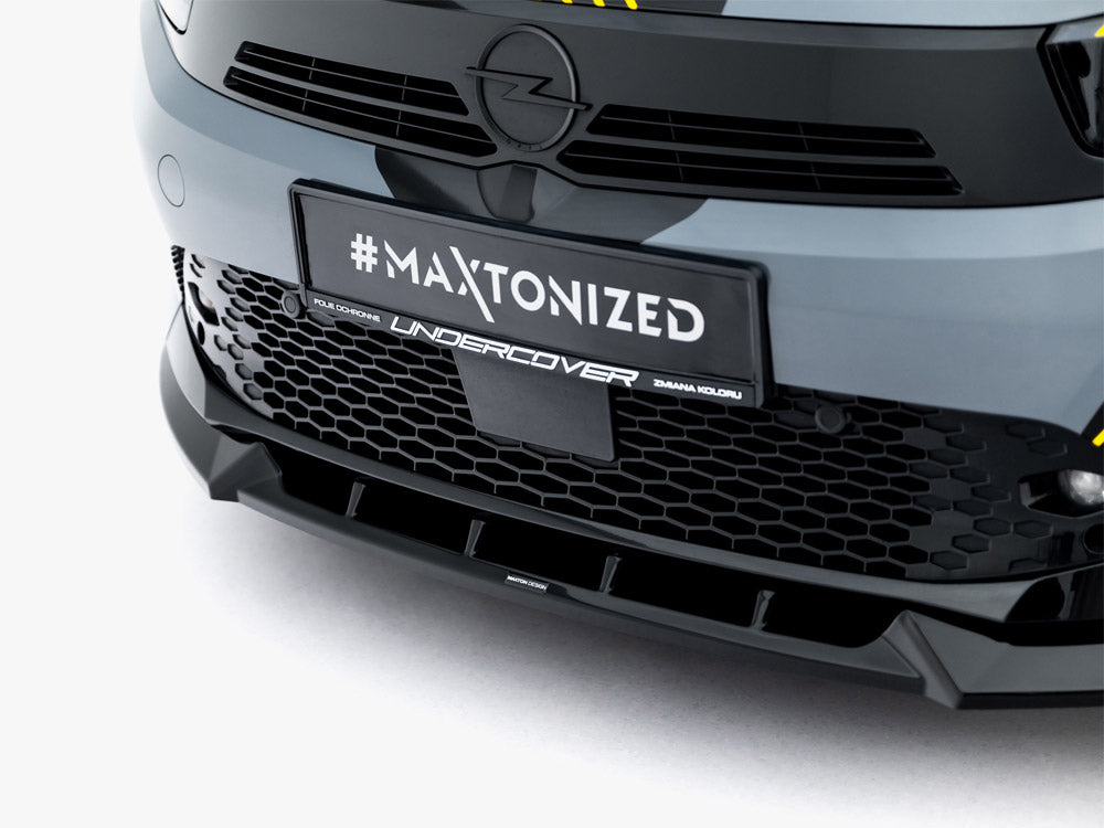 Maxton Design Front Splitter Opel Corsa F Facelift (Mk6 Facelift)