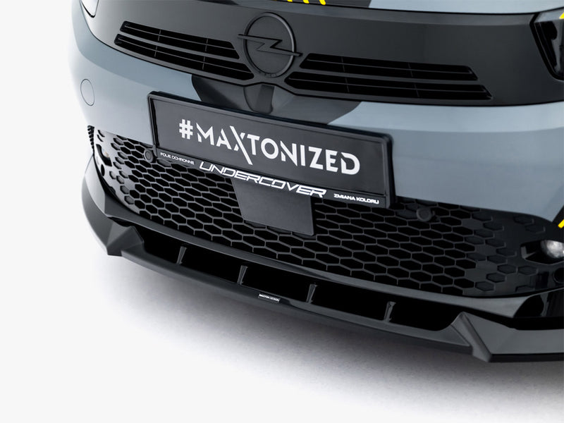 Maxton Design Front Splitter Opel Corsa F Facelift (Mk6 Facelift)