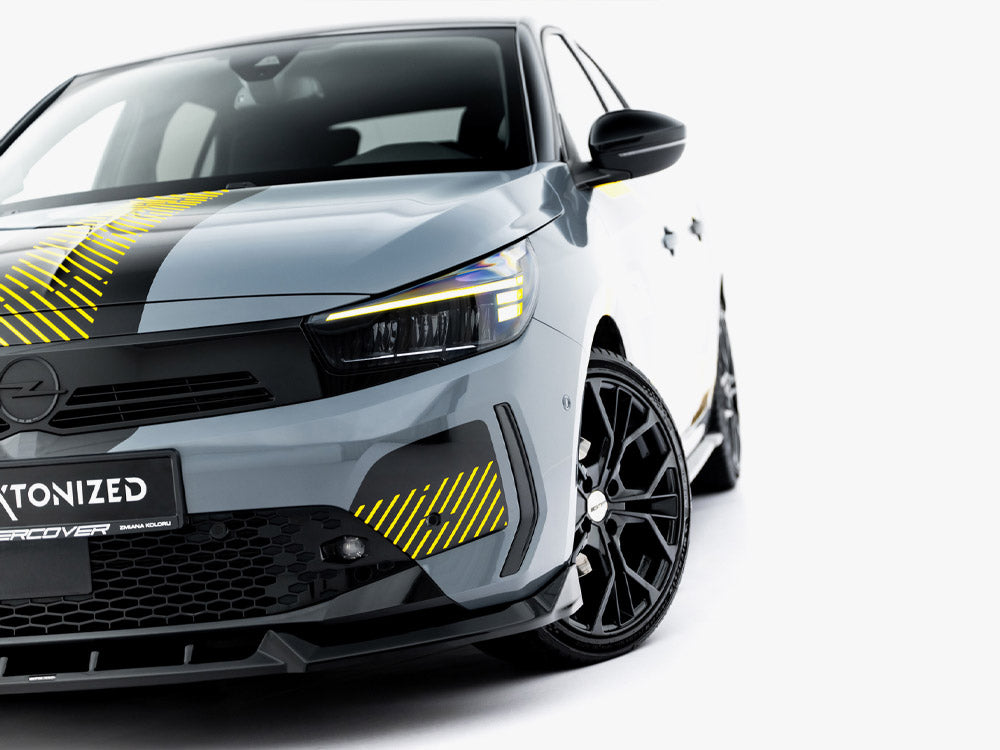 Maxton Design Front Splitter Opel Corsa F Facelift (Mk6 Facelift)