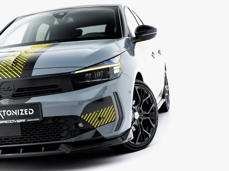 Maxton Design Front Splitter Opel Corsa F Facelift (Mk6 Facelift)