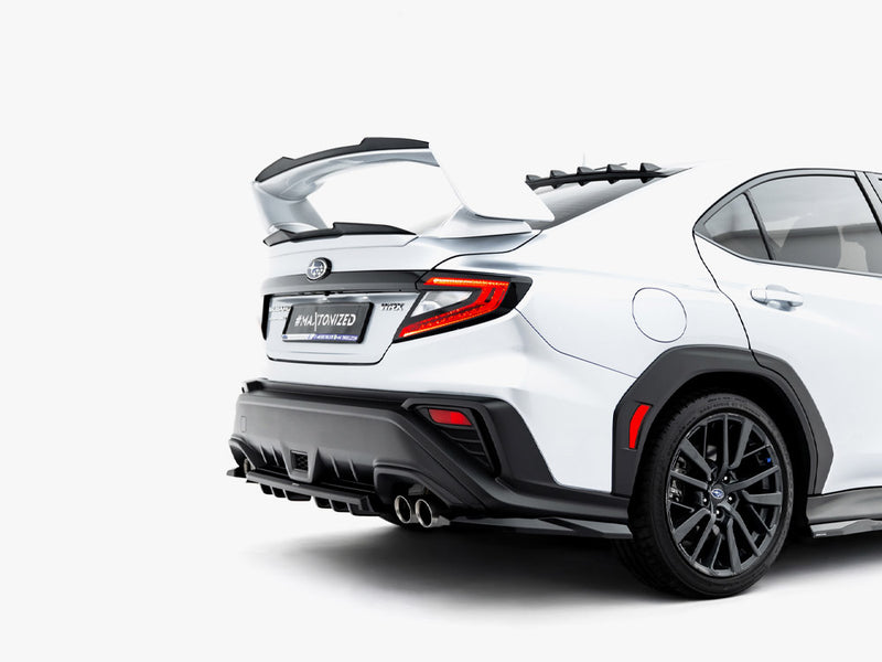 Maxton Design Rear Splitter (Vertical Bars) Subaru WRX STI Mk2