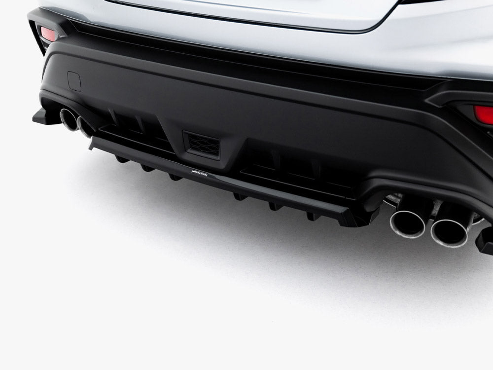 Maxton Design Rear Splitter (Vertical Bars) Subaru WRX STI Mk2