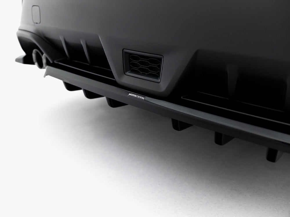 Maxton Design Rear Splitter (Vertical Bars) Subaru WRX STI Mk2