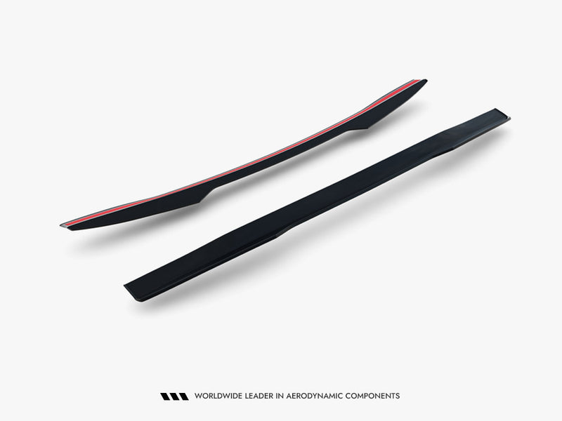 Maxton Design Upper Spoiler CAP Subaru WRX STI Mk2