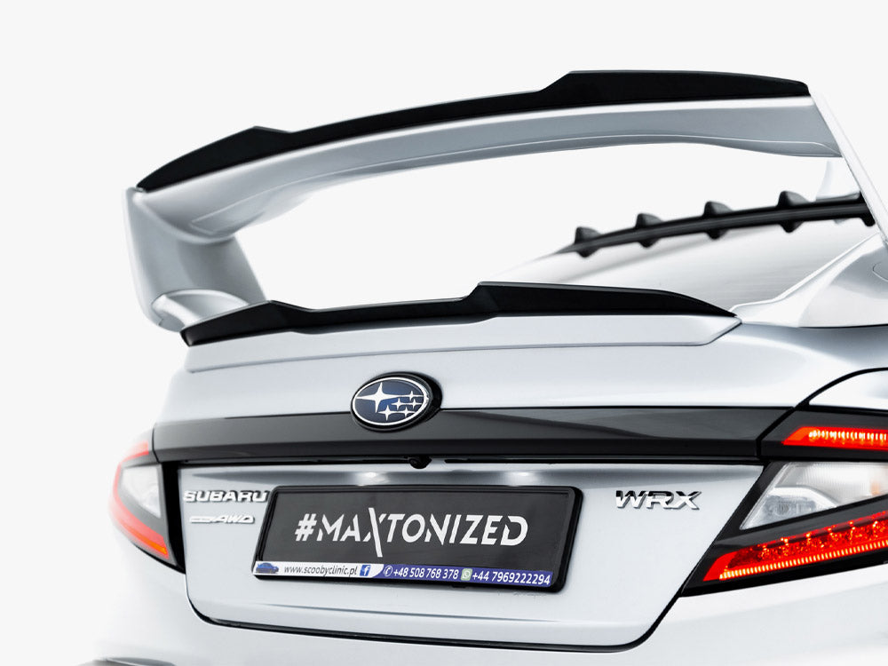 Maxton Design Bottom Spoiler CAP Subaru WRX STI Mk2
