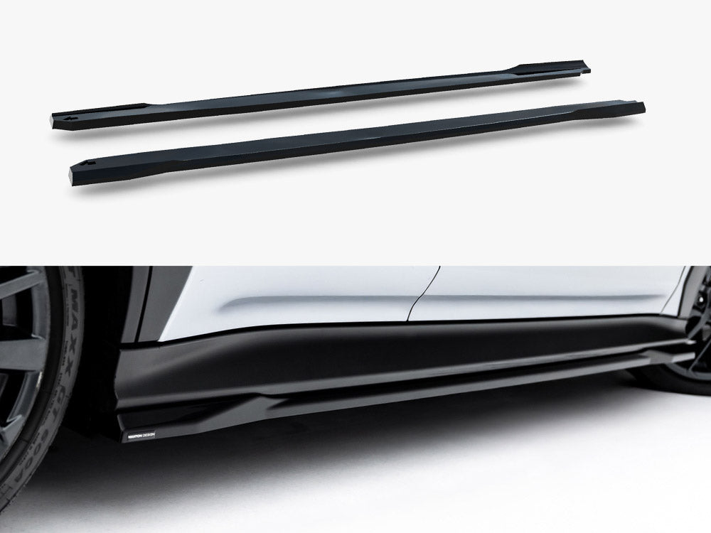 Maxton Design Side Skirt Diffusers Subaru WRX STI Mk2