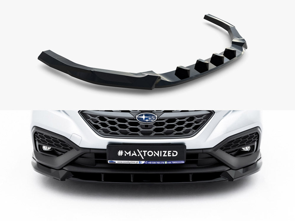 Maxton Design Front Splitter V.1 Subaru WRX STI Mk2