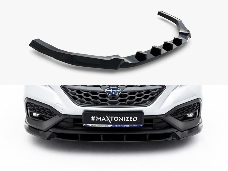 Maxton Design Front Splitter V.1 Subaru WRX STI Mk2