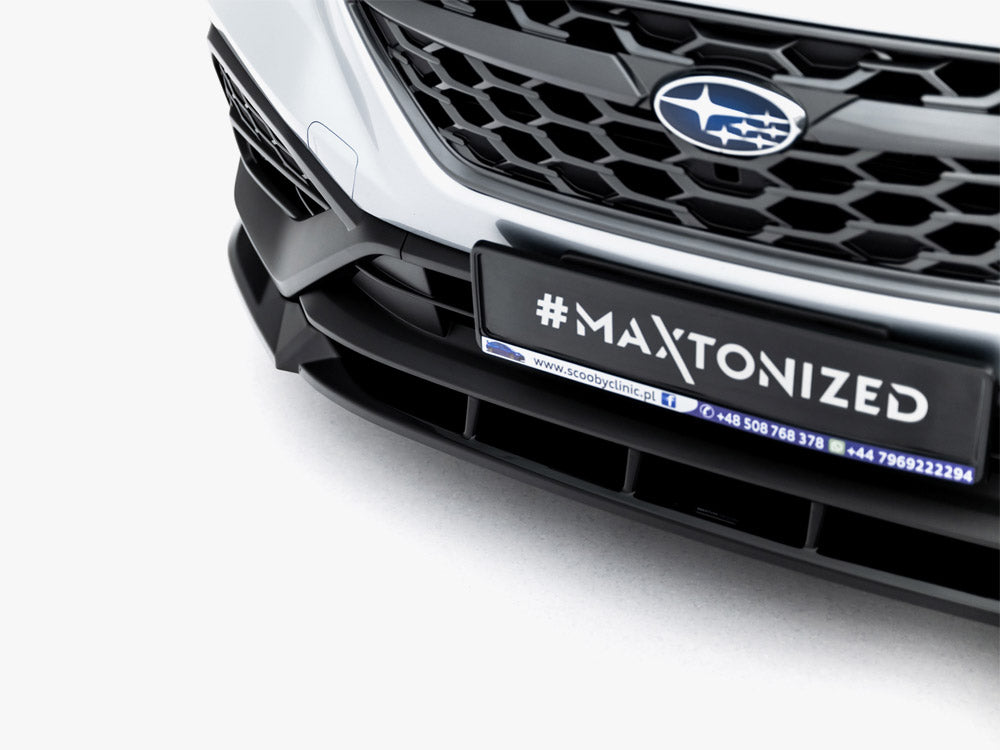 Maxton Design Front Splitter V.1 Subaru WRX STI Mk2