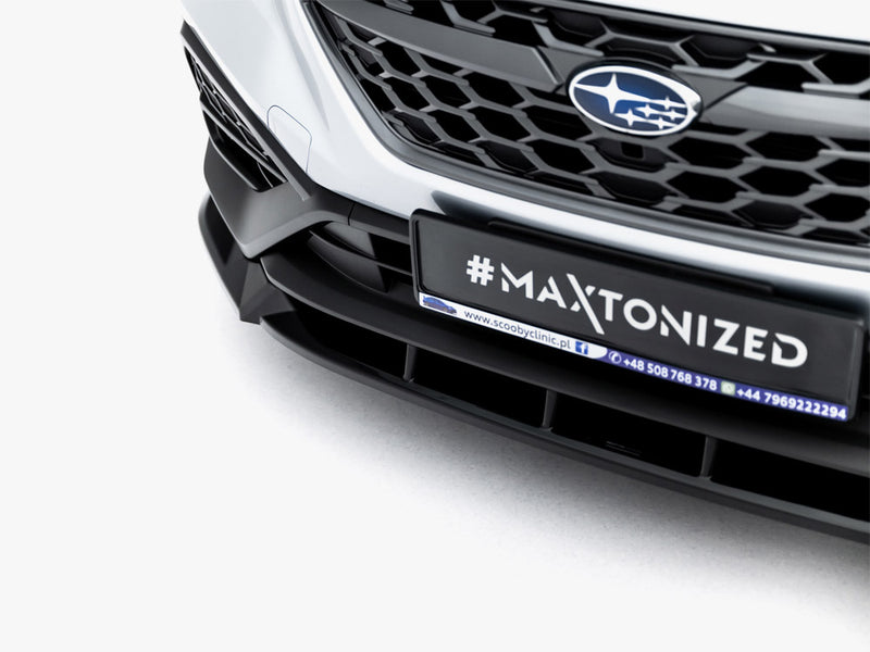 Maxton Design Front Splitter V.1 Subaru WRX STI Mk2
