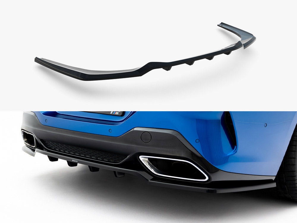 Maxton Design Rear Splitter (Vertical Bars) BMW 8 Coupe M-Pack G15
