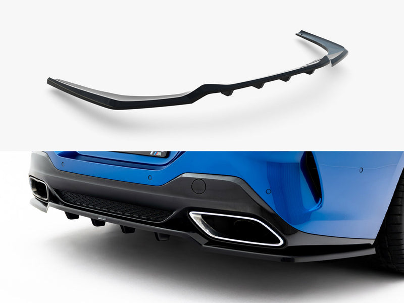 Maxton Design Rear Splitter (Vertical Bars) BMW 8 Coupe M-Pack G15