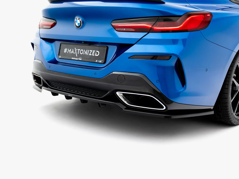 Maxton Design Rear Splitter (Vertical Bars) BMW 8 Coupe M-Pack G15