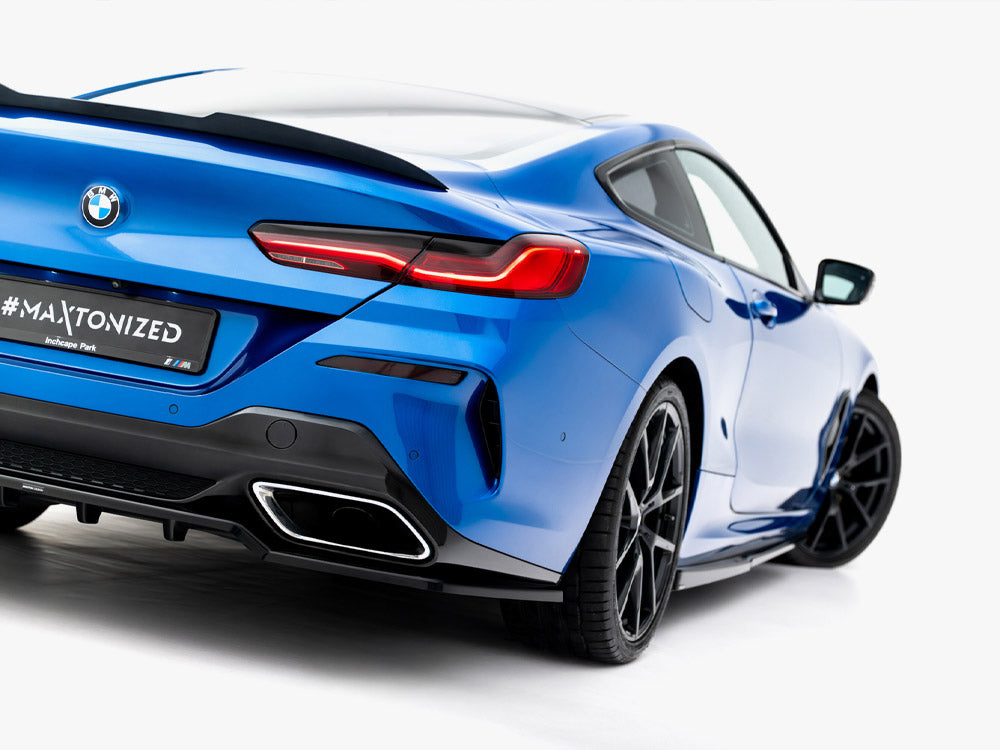 Maxton Design Rear Splitter (Vertical Bars) BMW 8 Coupe M-Pack G15