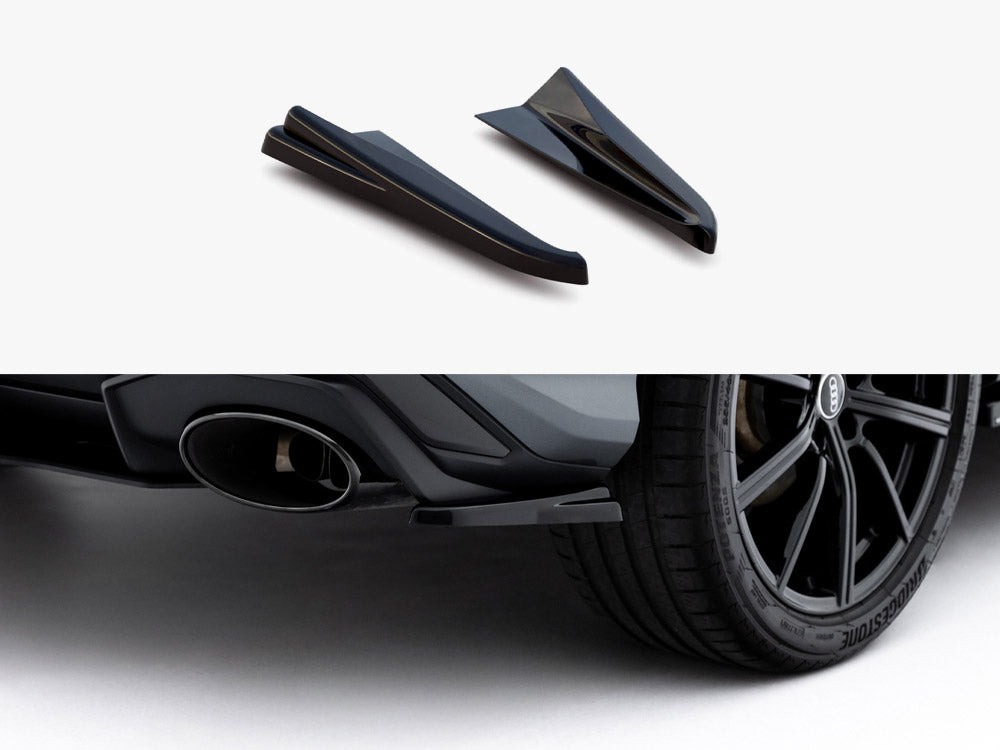 Maxton Design Rear Side Splitters Audi RSQ3 SUV F3
