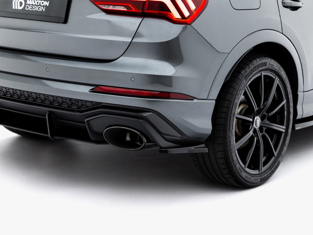 Maxton Design Rear Side Splitters Audi RSQ3 SUV F3
