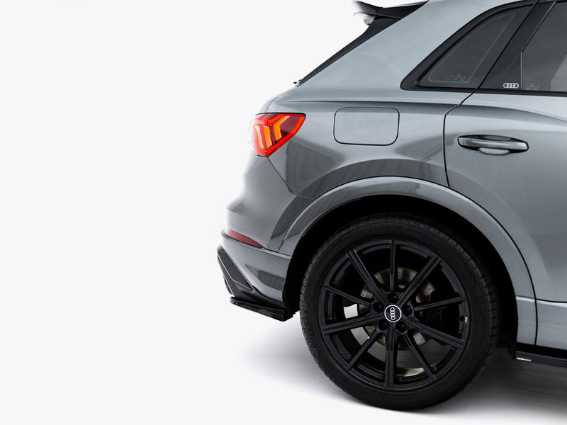 Maxton Design Rear Side Splitters Audi RSQ3 SUV F3