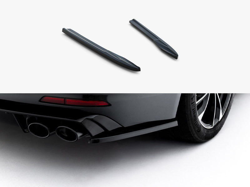 Maxton Design Rear Side Splitters Audi A6 Sedan / Avant C8 / C8 Facelift