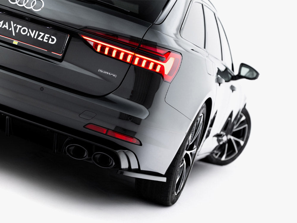 Maxton Design Rear Side Splitters Audi A6 Sedan / Avant C8 / C8 Facelift