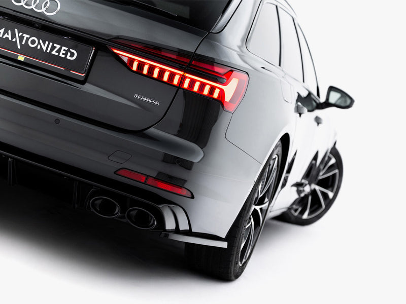 Maxton Design Rear Side Splitters Audi A6 Sedan / Avant C8 / C8 Facelift