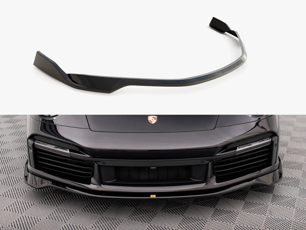 Maxton Design Front Splitter Porsche 911 Turbo S 992