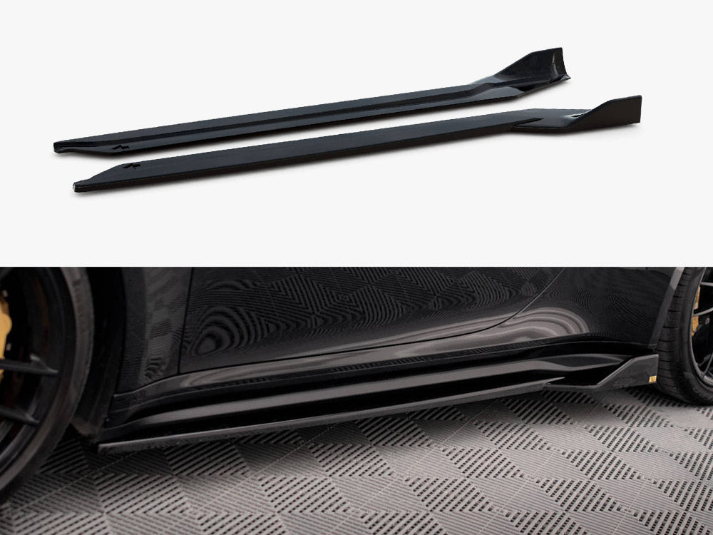 Maxton Design Side Skirts Diffusers Porsche 911 Turbo S 992
