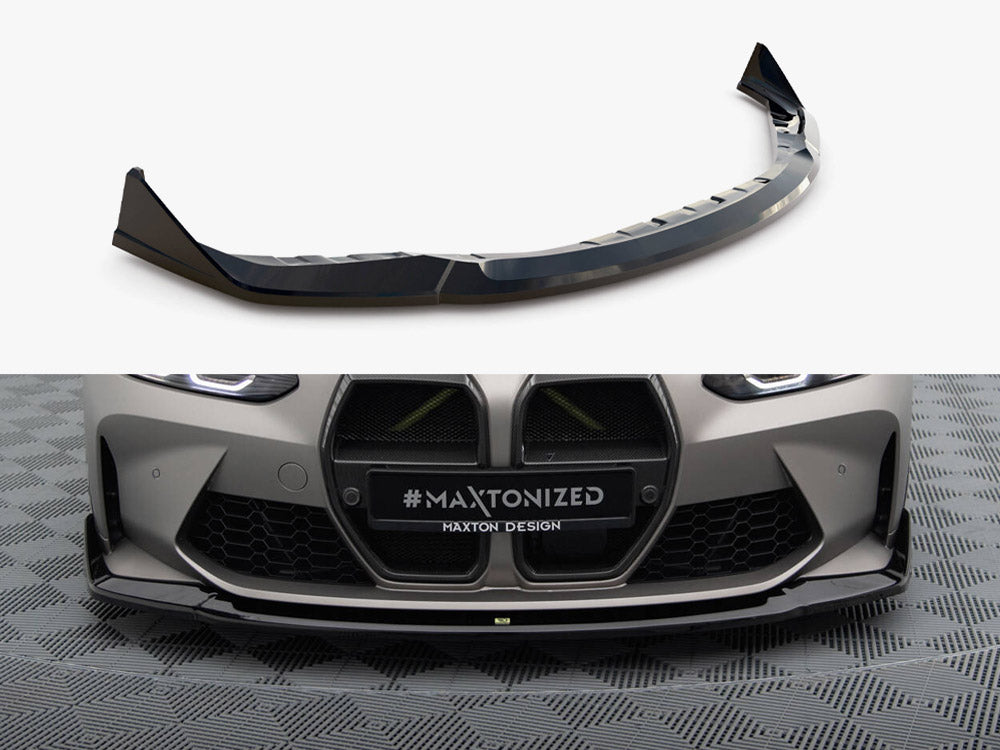 Maxton Design Front Splitter V.4 CSL Look BMW M4 G82 / G82 Facelift