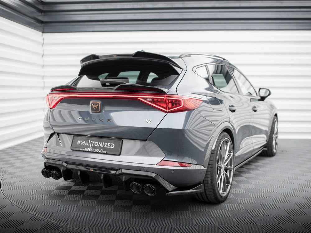 Maxton Design Rear Valance V.3 + Exhaust Tips Cupra Formentor VZ Mk1 / Mk1 Facelift