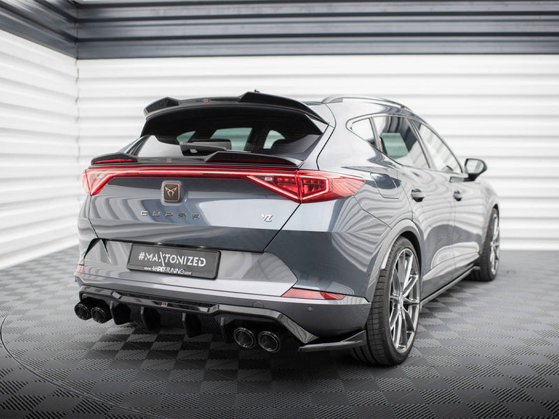 Maxton Design Rear Valance V.3 + Exhaust Tips Cupra Formentor VZ Mk1 / Mk1 Facelift
