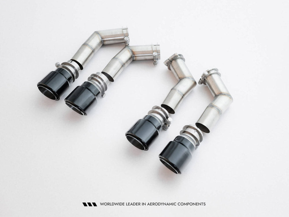 Maxton Design Rear Valance V.3 + Exhaust Tips Cupra Formentor VZ Mk1 / Mk1 Facelift