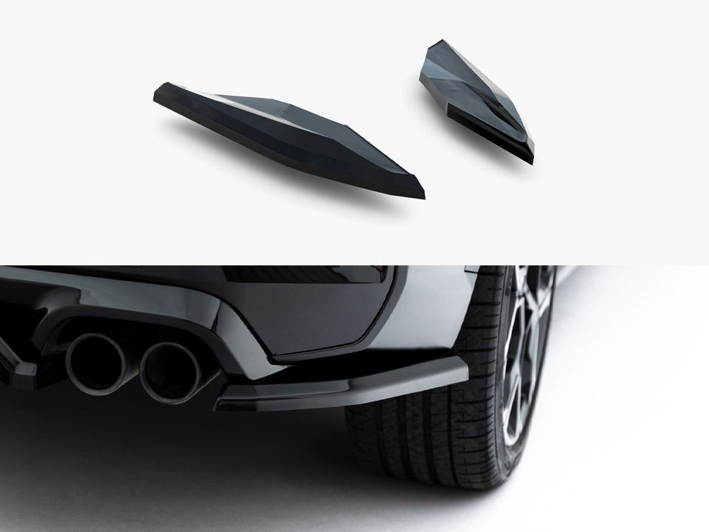 Maxton Design Rear Side Splitters BMW X1 M35i U11