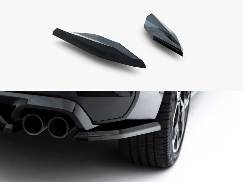 Maxton Design Rear Side Splitters BMW X1 M35i U11