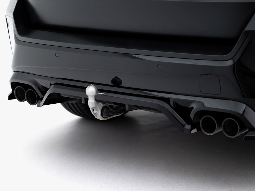 Maxton Design Rear Splitter (Vertical Bars) BMW X1 M35i U11