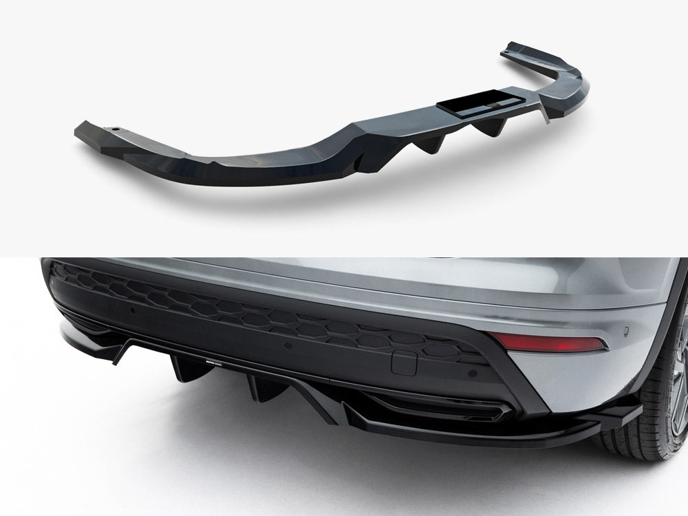 Maxton Design Rear Splitter (Vertical Bars) Skoda Kodiaq Sportline Mk2
