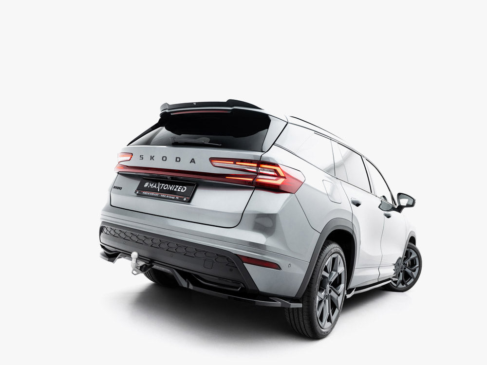 Maxton Design Rear Splitter (Vertical Bars) Skoda Kodiaq Sportline Mk2