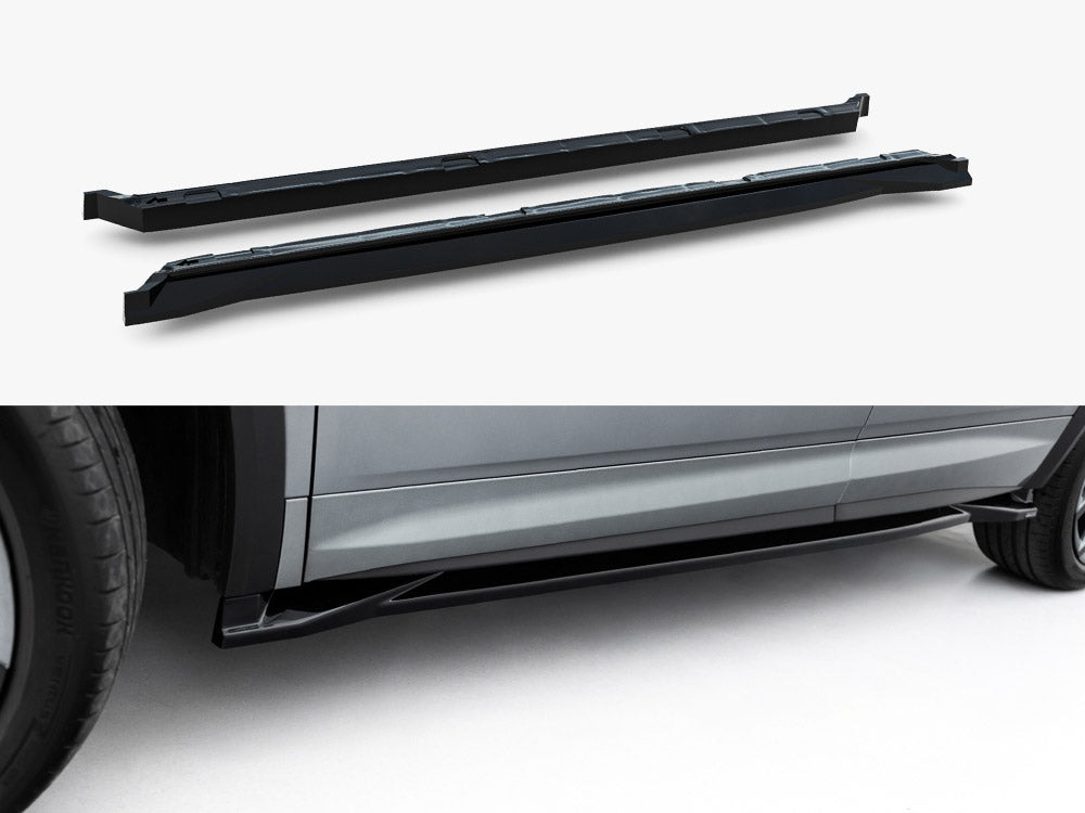 Maxton Design Side Skirt Diffusers Skoda Kodiaq Sportline Mk2