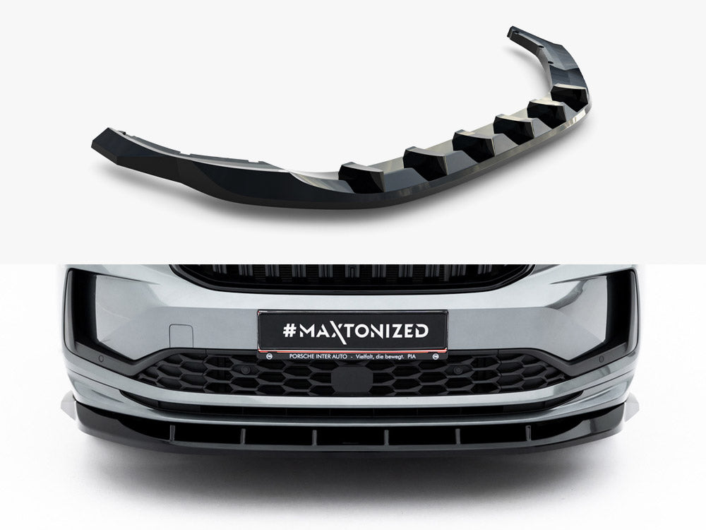 Maxton Design Front Splitter V.2 Skoda Kodiaq Sportline Mk2